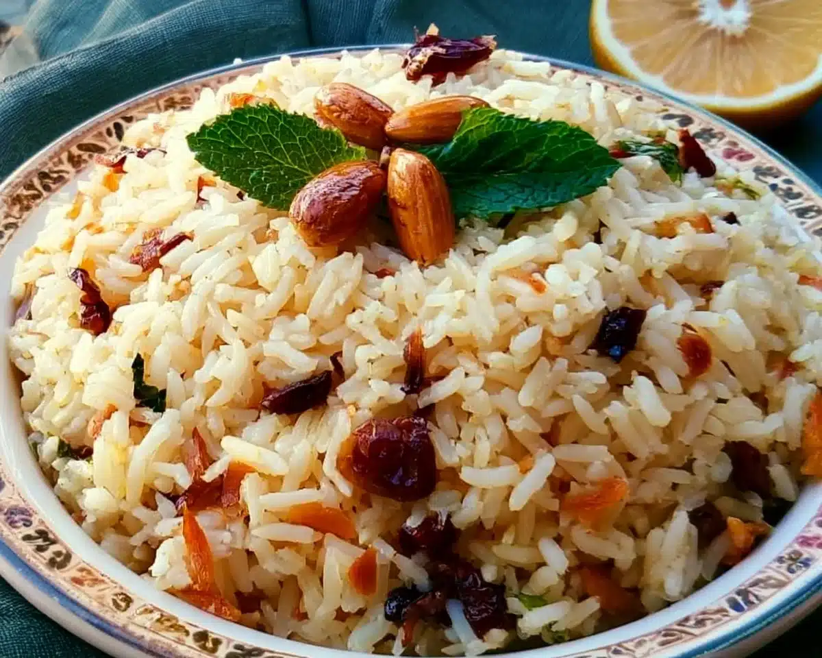 Moroccan Rice Pilaf
