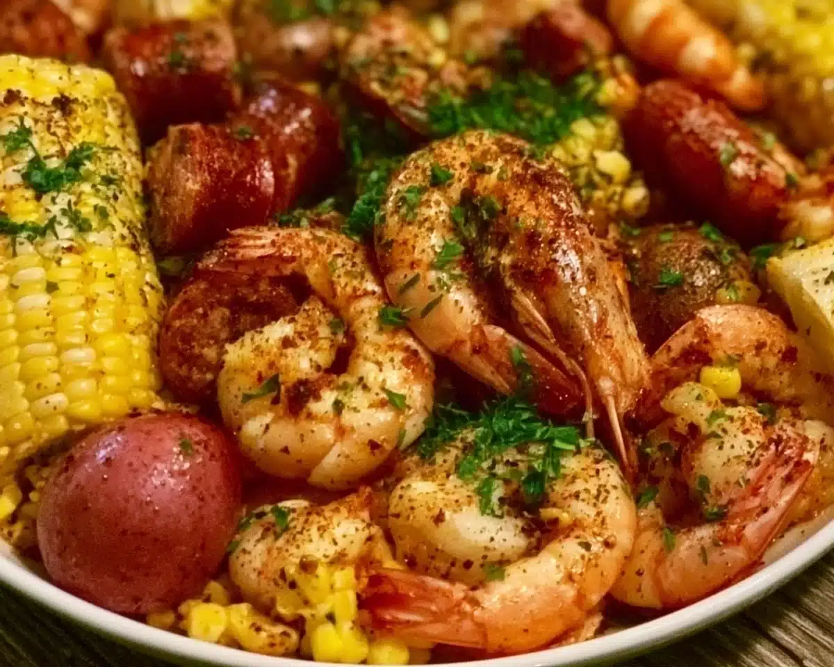 Shrimp Boil Recipe: The Ultimate Low Country Feast with Zesty Garlic Butter