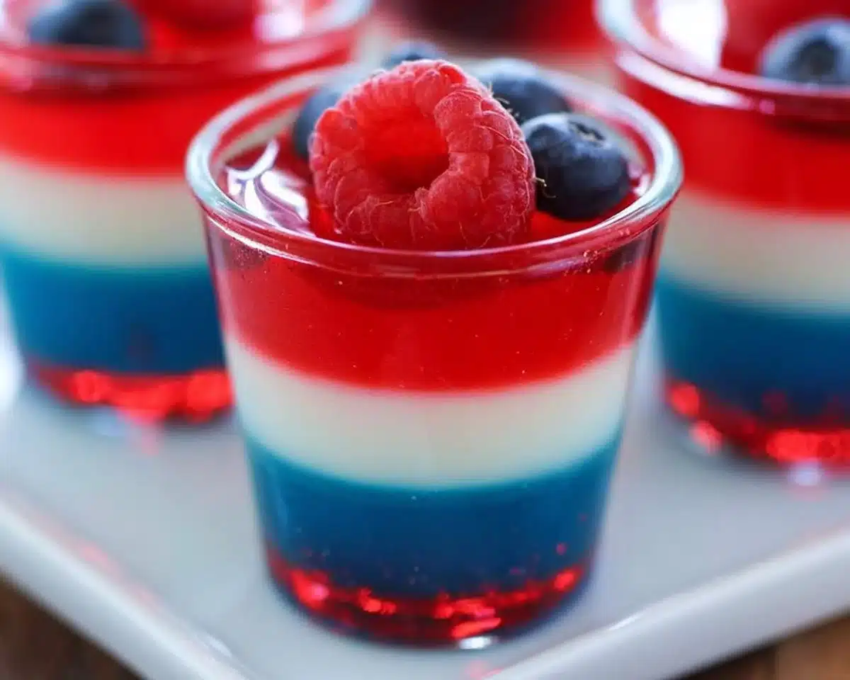 4th of July alcoholic desserts | 4th of July shots recipes, How to make red, white, and blue jello shots, Fourth of July drinks