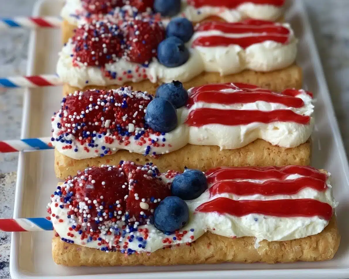 Red, white, and blue 4th of July food ideas for kids to make