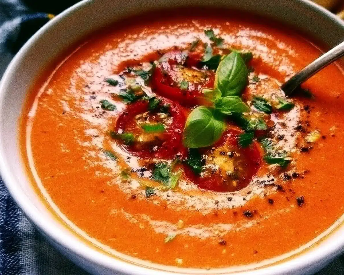 Authentic Tomato Gazpacho