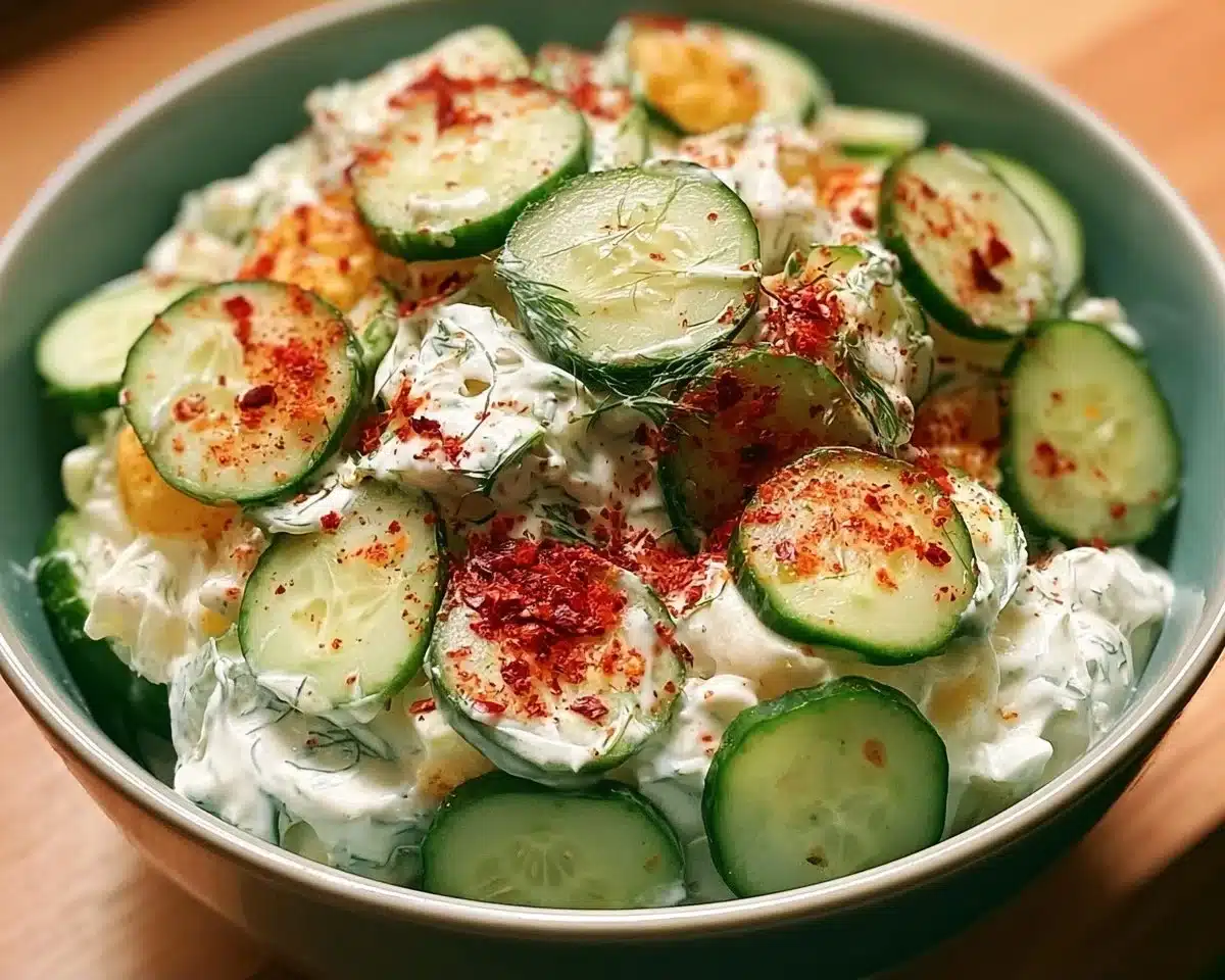 Cucumber Ranch Crack Salad