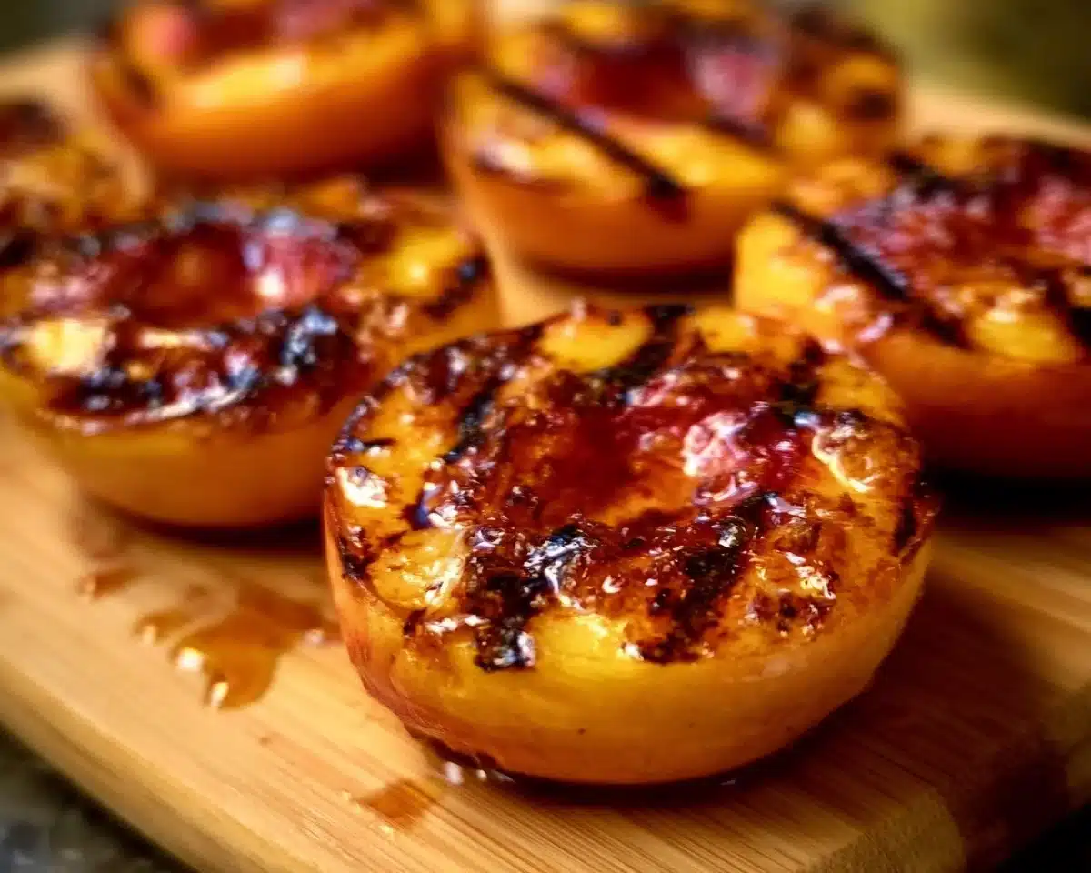 Grilled Peaches