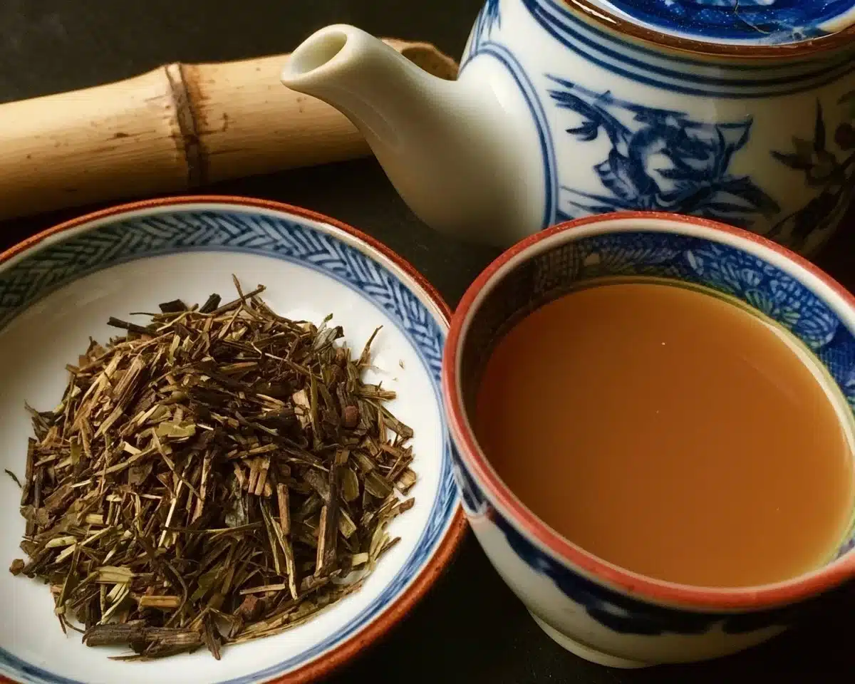 Japanese hojicha tea | Organic hojicha roasted green tea, Houjicha green tea, Hojicha latte