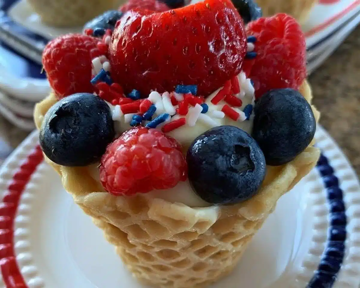 Perfect for the 4th of July or just a fun summer snack idea for the kids!