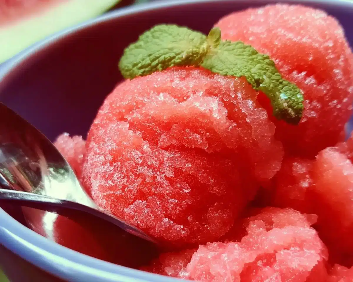 Watermelon Sorbet
