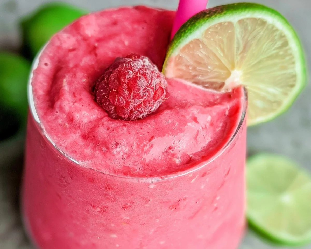 Raspberry Lime Smoothie